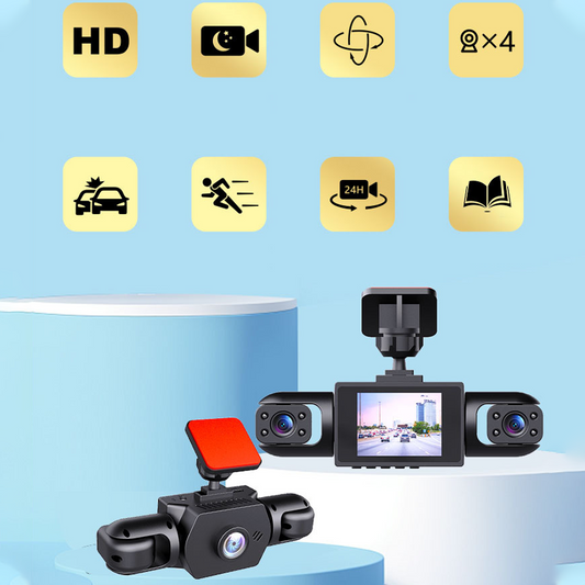 💥4-Linssinen 360°-näkymän autokamerajärjestelmä
